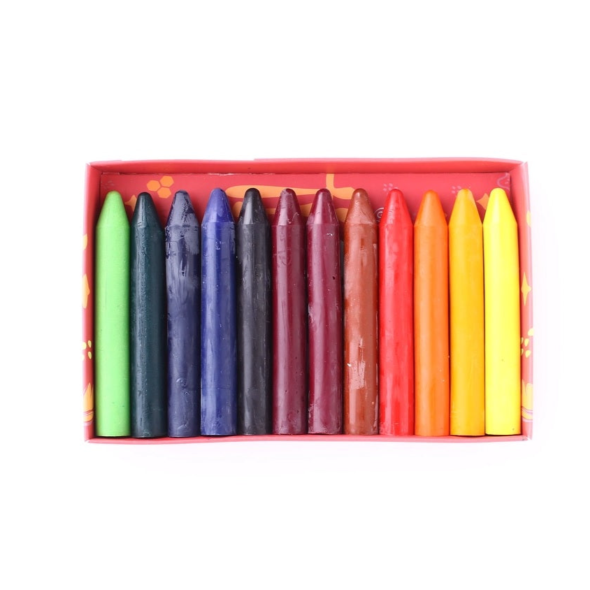 Colorz Natural Beeswax Crayons 12 Count