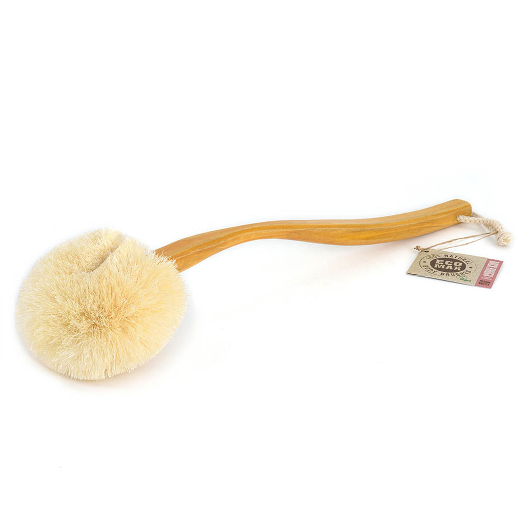 Eco Max Medium Bristle Back Body Brush